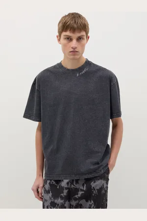 OVS T-shirt In Cotone Acid Wash B.angel X Mare Fuori, Uomo