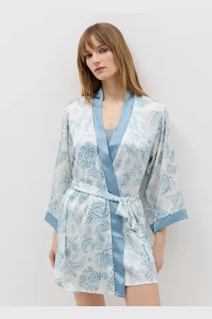 OVS OVS , Vestaglia In Raso Satin Fantasia, Donna