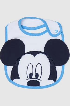 OVS Bavaglino Con Ricamo E Applicazione Topolino, Neonato