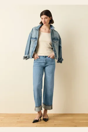 OVS Jeans Culotte A Gamba Larga, Donna