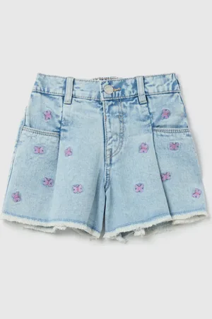 OVS Shorts In Con Ricamo Farfalle, Bambina