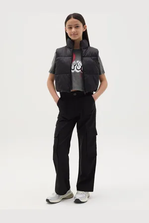 OVS Pantalone Cargo A Gamba Larga, Bambina