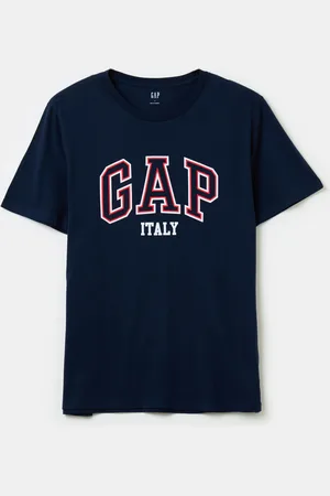GAP T-shirt Con Stampa Logo E Lettering, Uomo