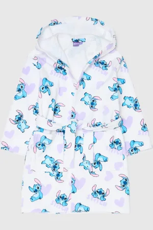 OVS Accappatoio In Cotone Con Stampa Stitch, Bambina