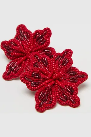 OVS OVS , Orecchini Fiore Con Perline, Donna