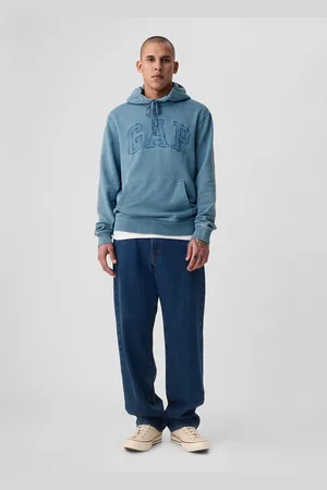 GAP Felpa Con Cappuccio E Ricamo Logo, Uomo