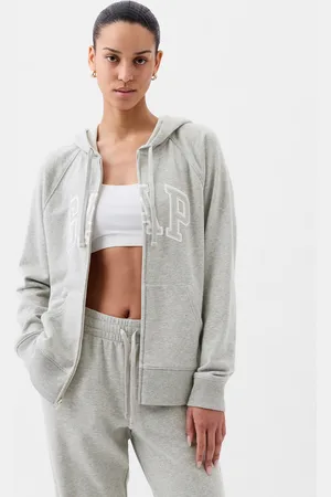 GAP Full-zip In French Terry Con Ricamo Logo, Donna
