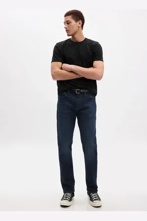 GAP Jeans Straight Fit A Vita Media, Uomo