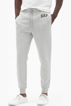 GAP Joggers In Felpa Melange Con Ricamo Logo, Uomo