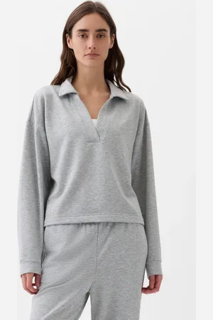 GAP Felpa Con Scollo A Polo, Donna