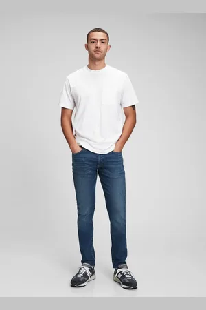 GAP Jeans Skinny Fit Con Scoloriture, Uomo