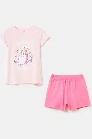 OVS Pigiama In Cotone Bio Con Stampa, Bambina