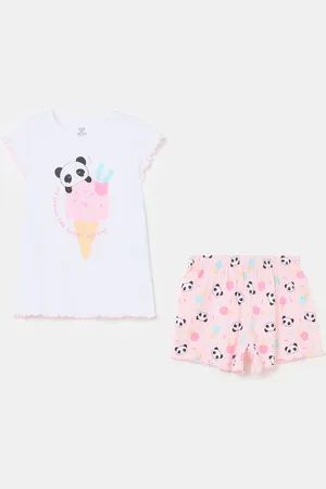 OVS Pigiama In Cotone Bio Con Stampa, Bambina