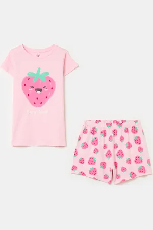 OVS Pigiama In Cotone Bio Con Stampa, Bambina