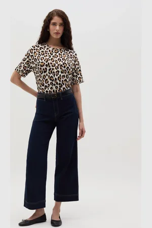 OVS OVS , T-shirt Animalier Con Maniche A Kimono, Donna