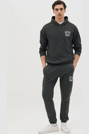 Everlast Joggers Slim Fit Con Coulisse E Stampa Logo, Uomo