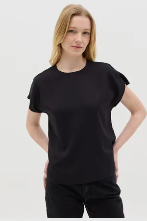 OVS OVS , Blusa A Maniche Corte In Viscosa, Donna