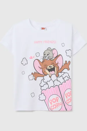 OVS T-shirt Con Stampa Tom & Jerry, Bambina
