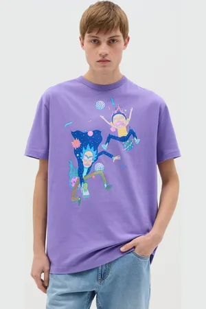 OVS T-shirt Stampa Rick And Morty, Uomo