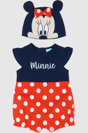 OVS Set Pagliaccetto E Cuffia Con Orecchie Minnie, Neonata