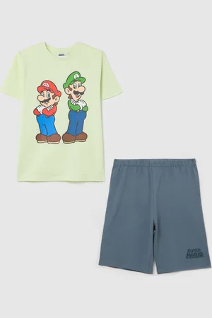 OVS Pigiama In Cotone Con Stampa Super Mario™, Bambino