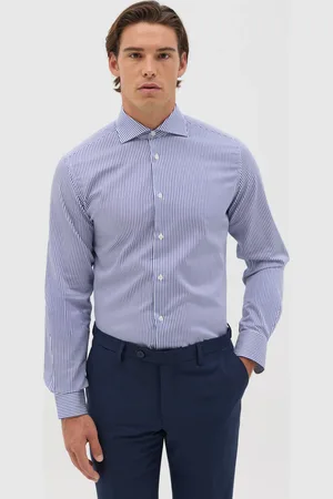 OVS OVS , Camicia Slim Fit A Righe Easy Iron, Uomo