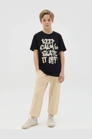OVS Joggers Loose Fit Con Coulisse E Stampa, Bambino