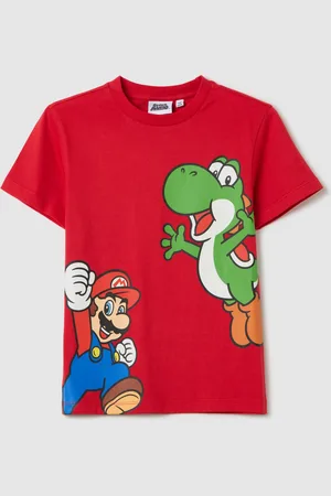 OVS T-shirt Rossa In Cotone Con Stampa Super Mario™, Bambino