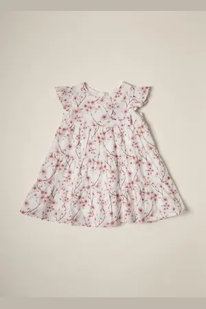 OVS Vestito A Balze In Puro Cotone Iana Neonata