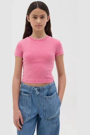 OVS T-shirt A Costine Con Scollo Rotondo, Bambina