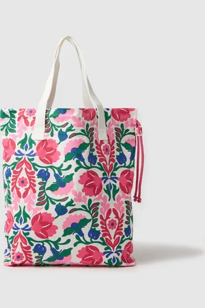 PIOMBO Shopper Reversibile Con Doppi Manici, Donna