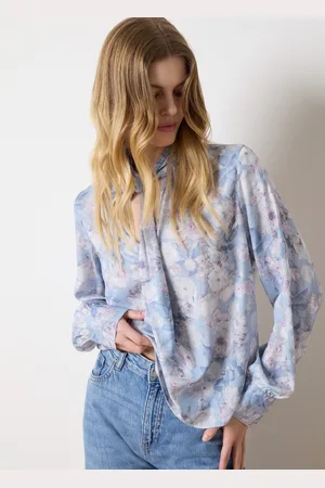 OVS Blusa Bianca Con Fiocco, Donna