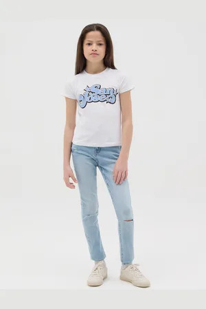 OVS Jeans Slim Fit Con Abrasioni, Bambina