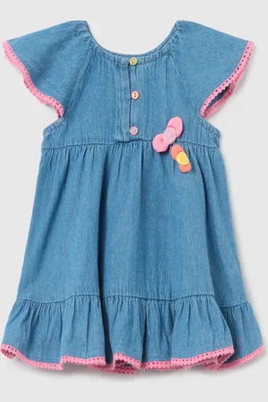 FAGOTTINO Abito In Con Fiocchi Applicati, Bambina