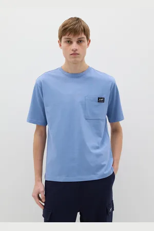 OVS T-shirt Da Uomo In Puro Cotone Regular Fit Con Taschino