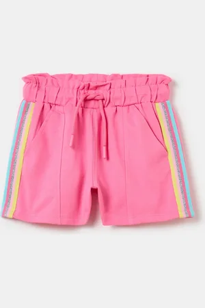 OVS Shorts Con Bande A Righe E Coulisse, Bambina