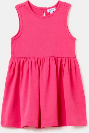 FAGOTTINO Vestito Smanicato In Cotone, Bambina