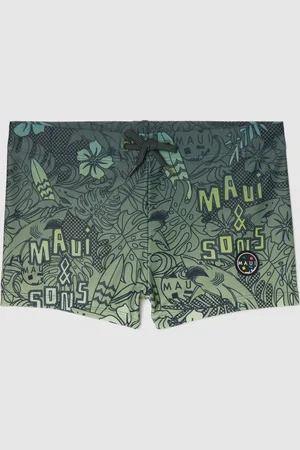 OVS Costume Parigamba Con Stampa Foliage, Bambino