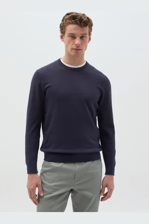 OVS OVS , Pullover In Cotone Con Scollo Rotondo, Uomo