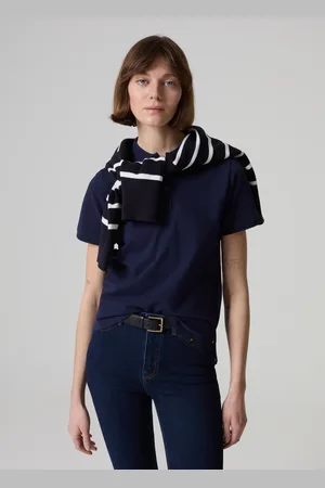 PIOMBO Polo In Piquet Di Cotone, Donna