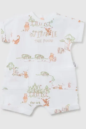 OVS Pagliaccetto In Cotone Stampa E Ricamo Winnie The Pooh, Unisex