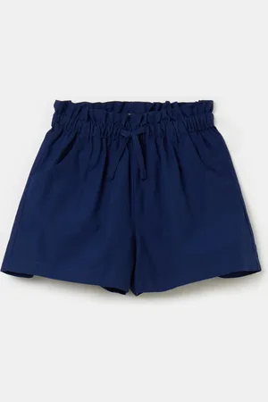 OVS Shorts Paper Bag In Cotone Con Coulisse, Bambina