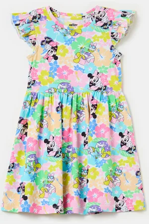 OVS Vestito Con Stampa Minnie E Paperina, Bambina
