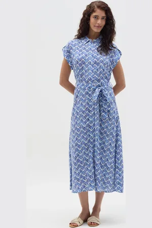 OVS OVS , Vestito Lungo Chemisier Con Cintura, Donna