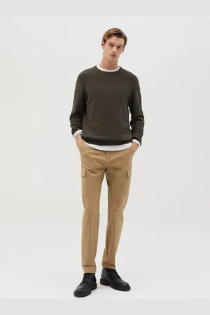 OVS OVS , Pantalone Cargo Slim Fit In Cotone Stretch, Uomo