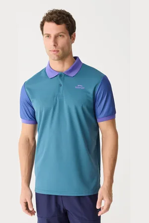 Slazenger Polo In Tessuto Tecnico , Uomo
