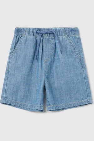 FAGOTTINO Shorts In Denim Di Cotone, Bambino