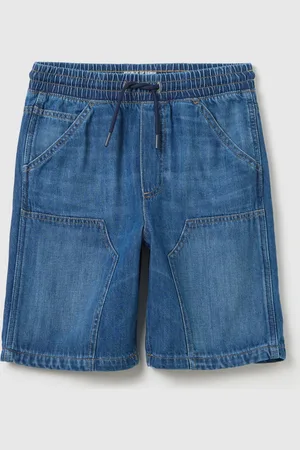 OVS Shorts In Blu Con Coulisse, Bambino