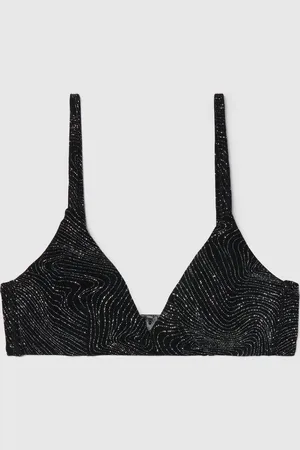 OVS OVS , Bralette Bikini Con Motivo In Lurex, Donna