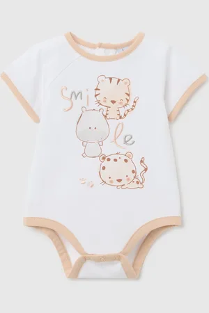 FAGOTTINO Body Con Stampa Animaletti, Unisex